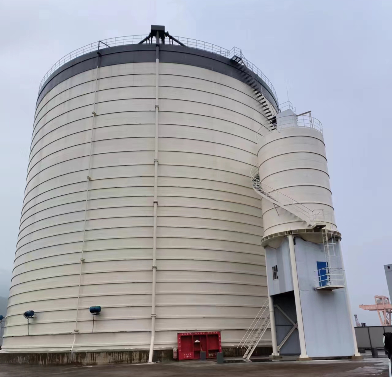 玉山10万吨水泥钢板库